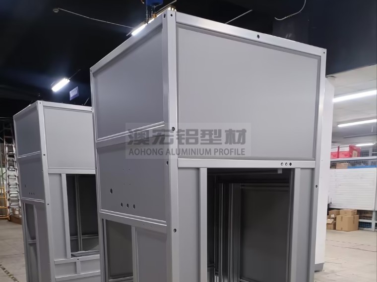工業(yè)生產(chǎn)鋁型材架子安裝如何提升精度？-澳宏工業(yè)鋁型材